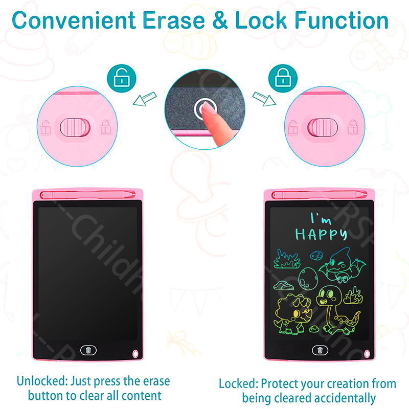 LCD Writing Tablet for Kids, 8 - огляд і ціна Kids Toys Xmas