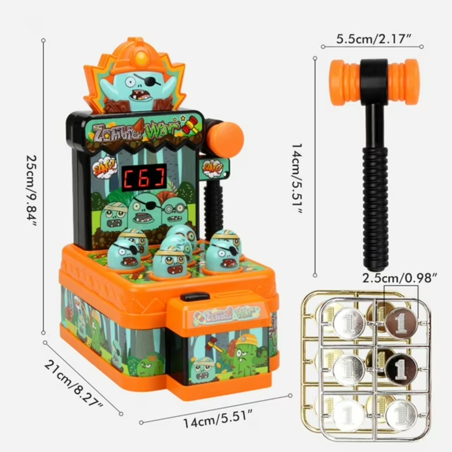 Zombies Whack Game Toys for Ki - огляд і ціна Kids Zombie Toys