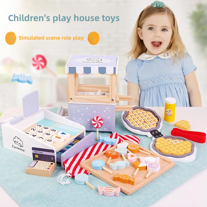 Wooden Kids Cash Register Pret - огляд і ціна Toy Cash Register