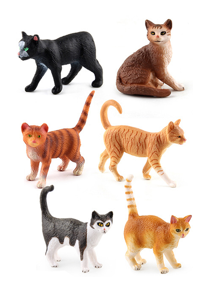 Realistic Plastic Cat Figurine - огляд і ціна Kids Toys Reviews